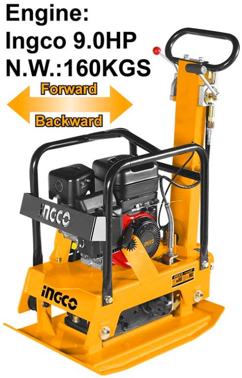 GCP160-2 REVERSIBLE PLATE COMPACTOR 9HP