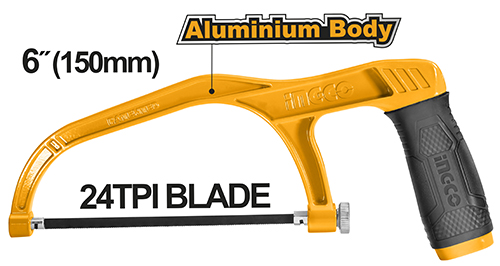MHHF1503 MINI HACKSAW FRAME 6"