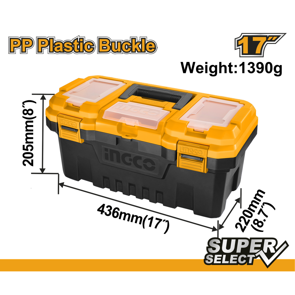 PBX1701 PLASTIC TOOL BOX 17"