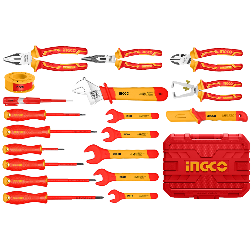 HKITH1901 19PCS  INSULATED HAND TOOLS SET