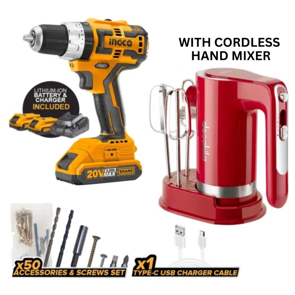 COSLI23023 20V LI-ION CORDLESS 2 PCS COMBO KIT