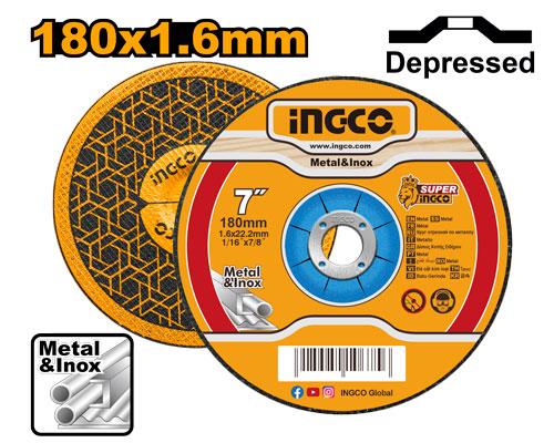 MCD161802  ABRASIVE METAL CUTTIND DISC 7"