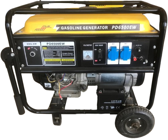 G6500E PORTABLE GENERATOR PLUS POWER 5KW