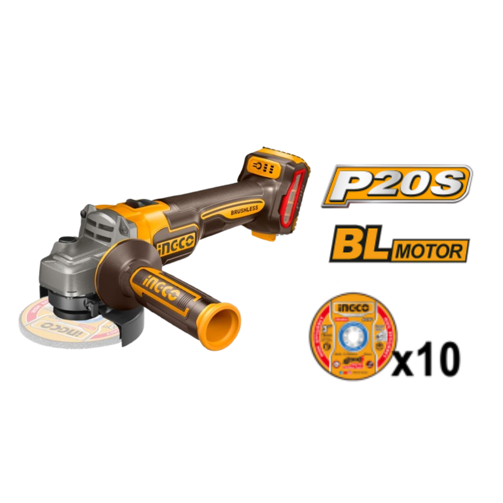 CAGLI21154TM CORDLESS LITHIUM-ION ANGLE GRINDER 20V