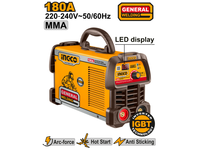 ING-MMA18059 INVERTER MMA WELDING MACHINE 180A