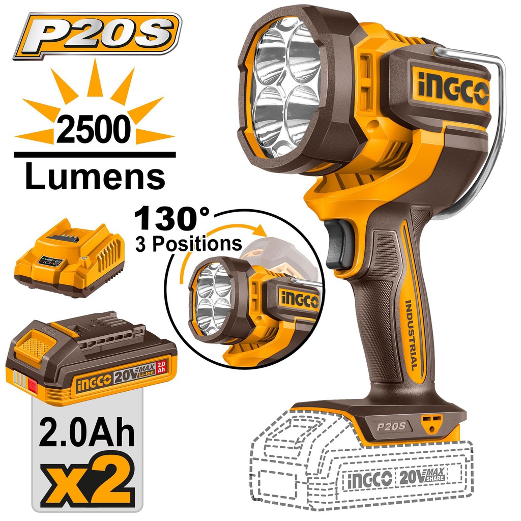 CWLI20887 CORDLESS WORK LAMP