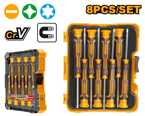 HKSD0818   8 Pcs precision screwdriver set