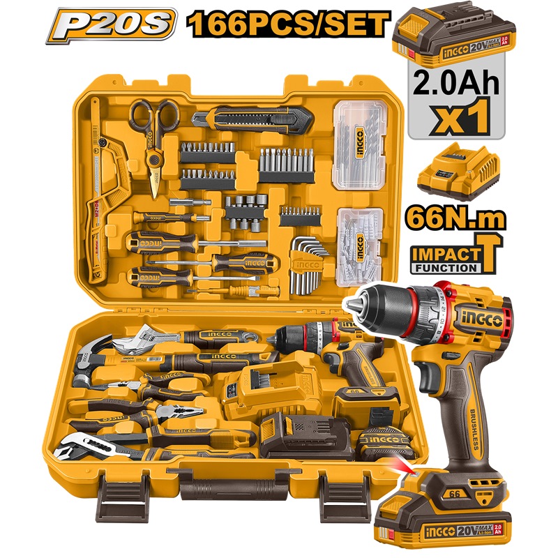 HKTHP41662  166 Pcs Tools set