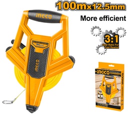 [HFMT82100] HFMT82100 FIBREGLASS MEASURING TAPE 100M