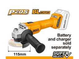 [CAGLI20157] CAGLI20157 20V CORDLESS LI-ION ANGLE GRINDER