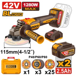 [CAGLI4128112] CAGLI4128112 CORDLESS ANGLE GRINDER