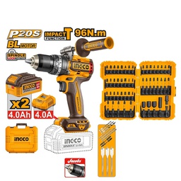 [CIDLI209686TM] CIDLI209686TM BRUSHLESS CORDLESS IMPACT DRILL KIT