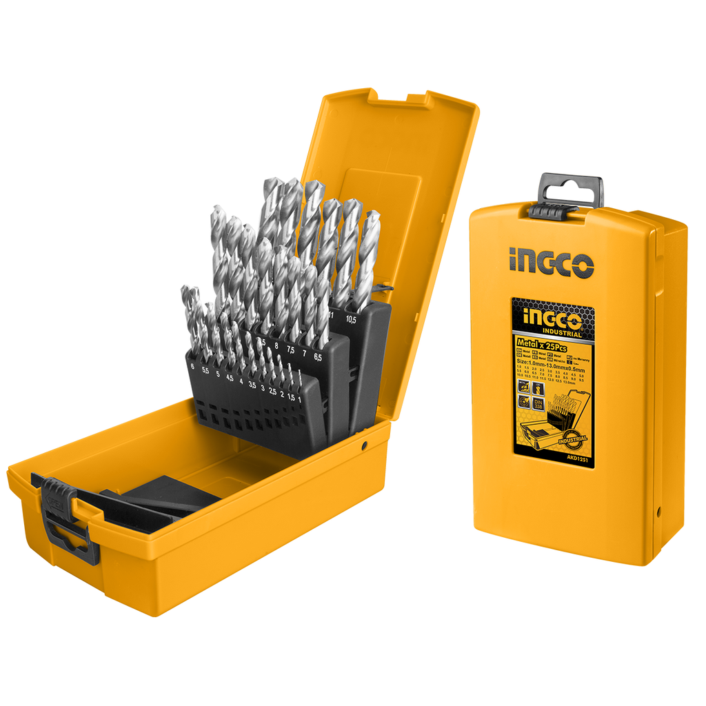 AKD1251 25PCS METAL DRILL BIT SET