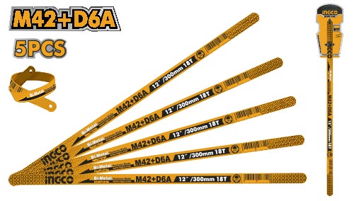 HSBKT12185 BI-METAL HACKSAW BLADE SET