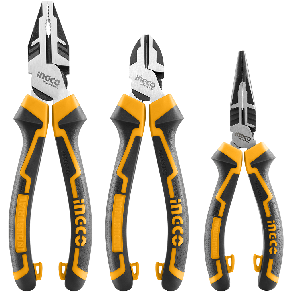 HKHLPS2831 3PCS HIGH LEVERAGE PLIERS SET