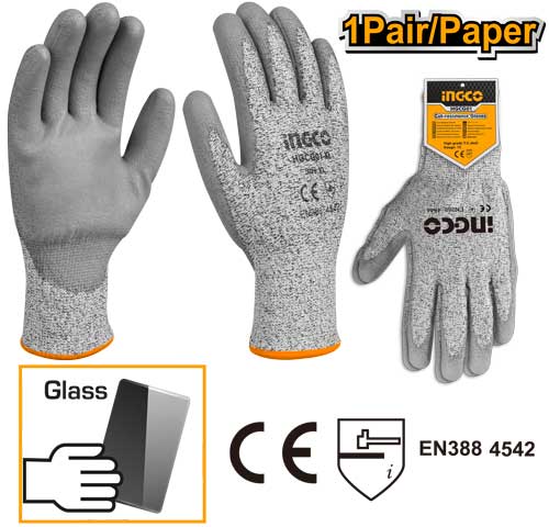HGCG01-XL CUT RESISTANCE GLOVES