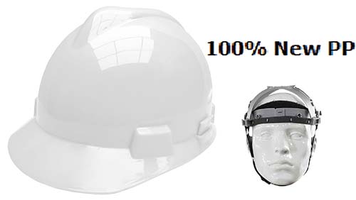 HSH09 SAFETY HELMET WHITE