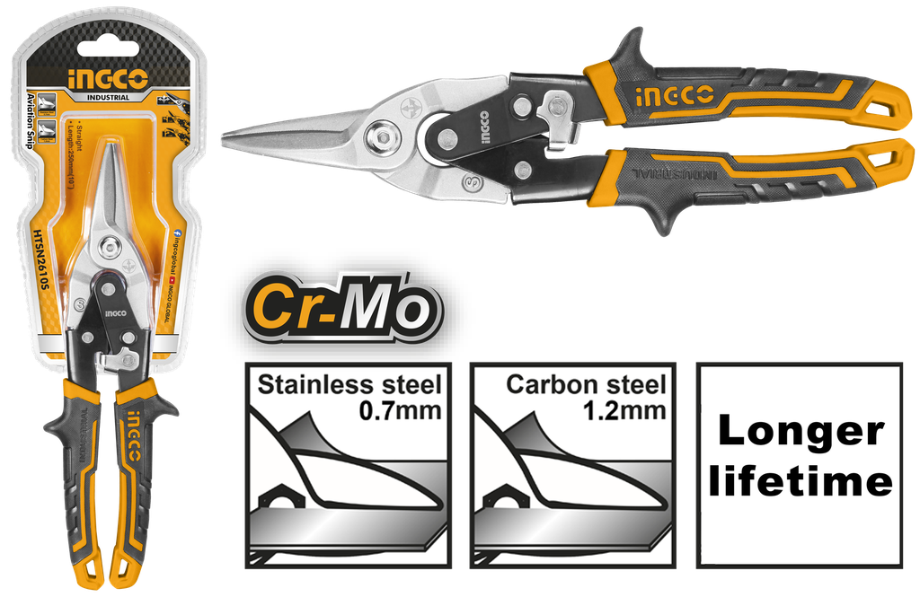 HTSN2610S AVIATION SNIP 10"