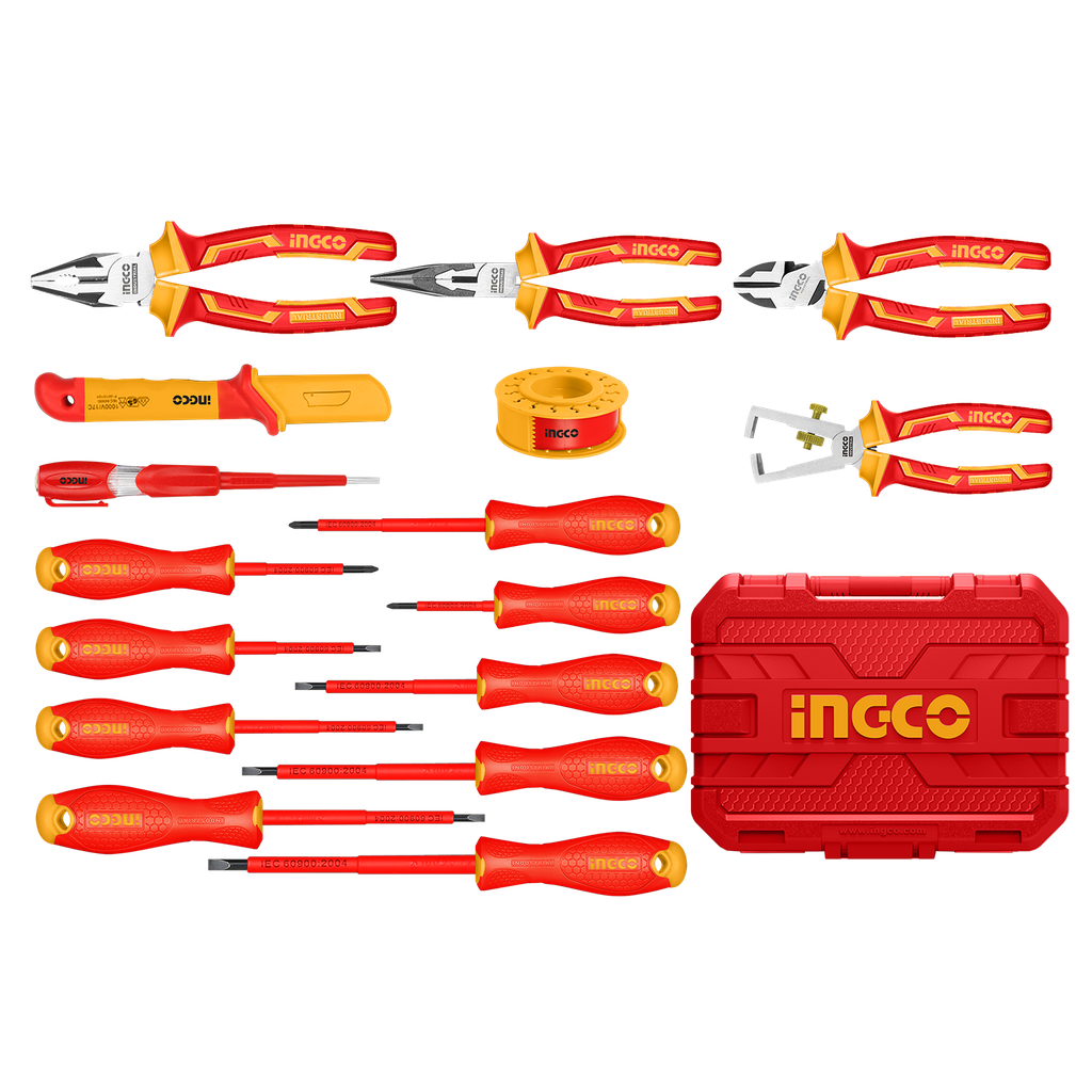 HKITH1601 16 PCS INSULATED HAND TOOLS SET