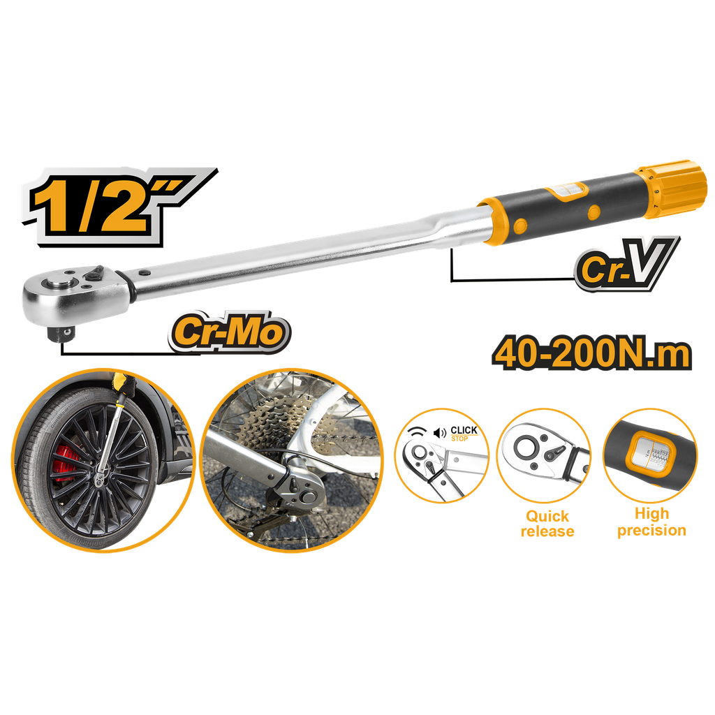 HPTW200N1 TORQUE WRENCH 40-200Nm