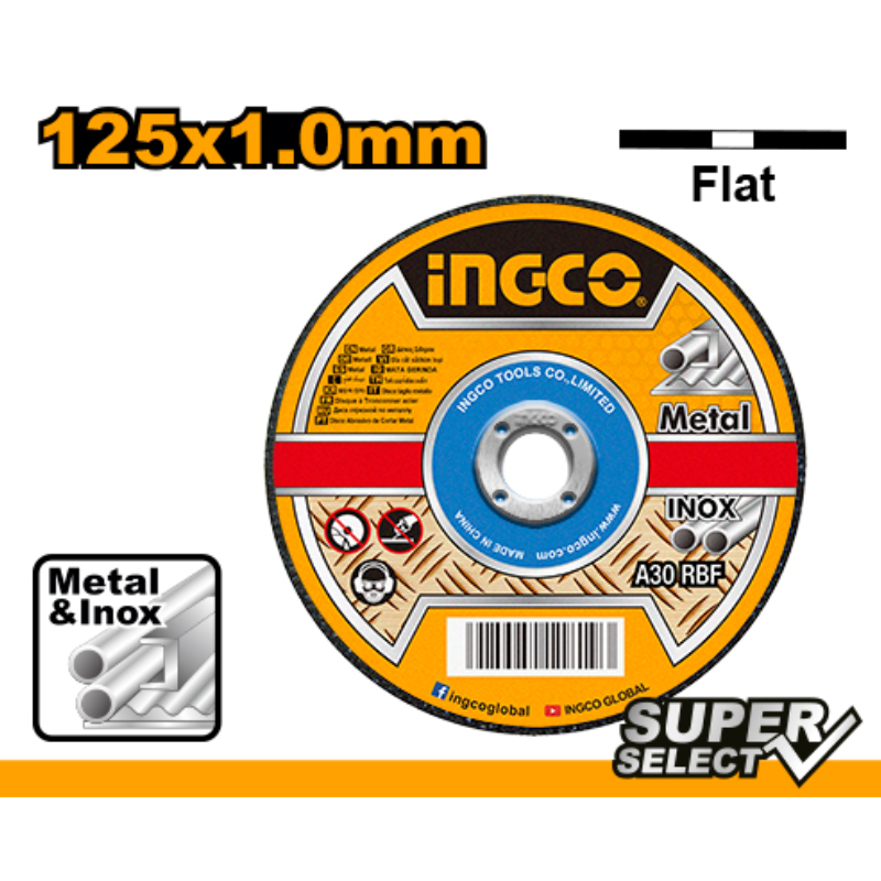 MCD101251  ABRASIVE METAL CUTTING DISC 5"