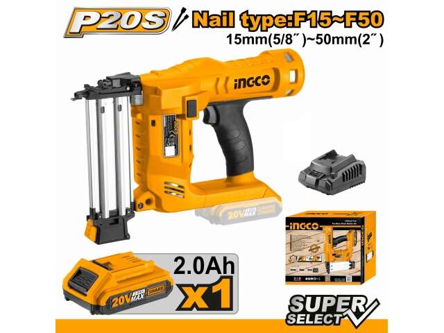 CBNLI2016 20V CORDLESS LI-ION CORDLESS BRAD NAILER KIT