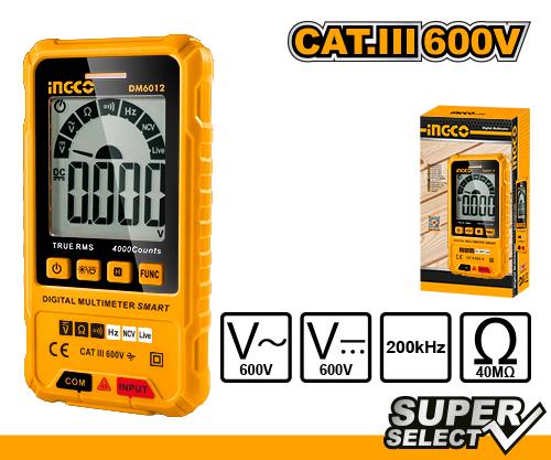 DM6012 DIGITAL MULTIMETER 4000 COUNTS