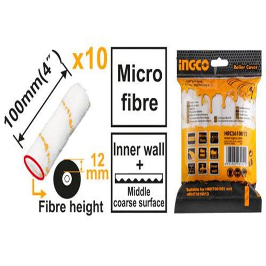 HRC560412 ROLLER COVER(INNER WALL) SET 4"