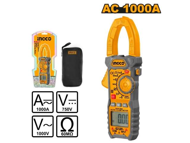 DCM100014 DIGITAL AC CLAMP METER 6000 COUNTS