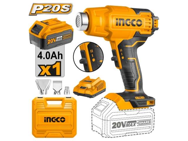 HGLI20025 LI-ION HEAT GUN 20V