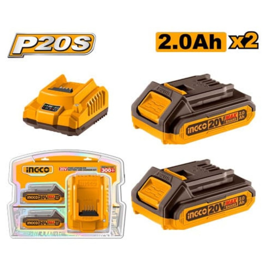FBCPK1222 20V LI-ION BATTERY AND CHARGER KIT 2.0Ah