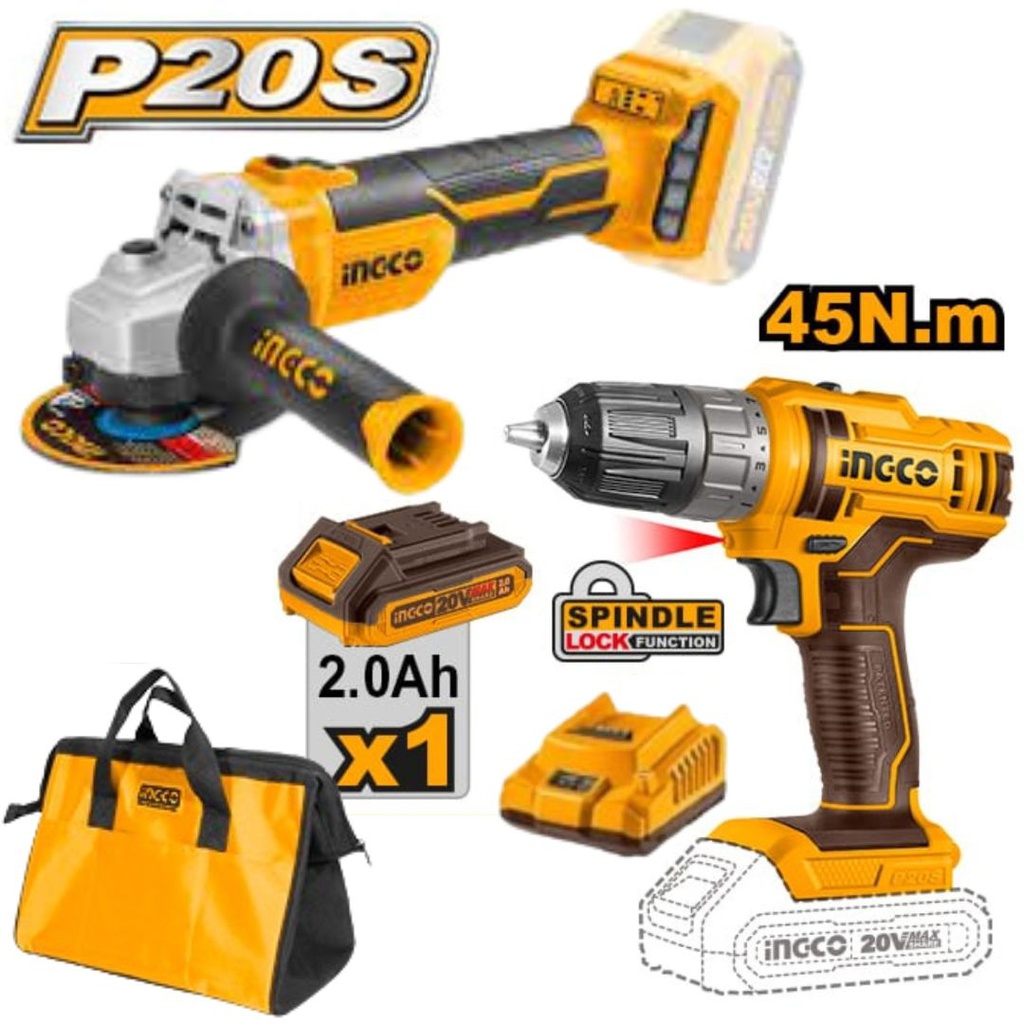 CKLITM1  5 PCS 20V CORDLESS COMBO SET