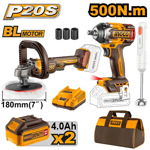 COSLI240686 20V LI-ION CORDLESS 3 PCS COMBO KIT