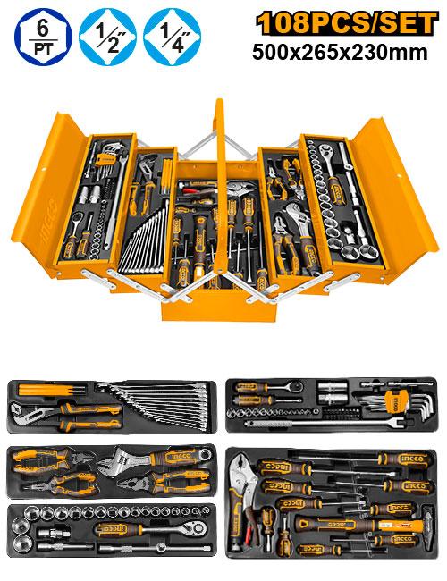 HTCS151081 108 PCS TOOL CHEST SET