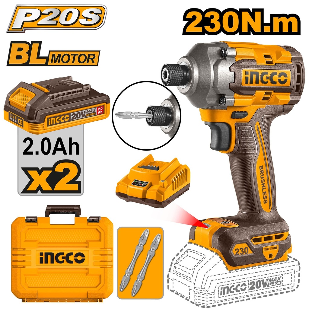 CIRLI2023 LI-ION IMPACT DRIVER 20V