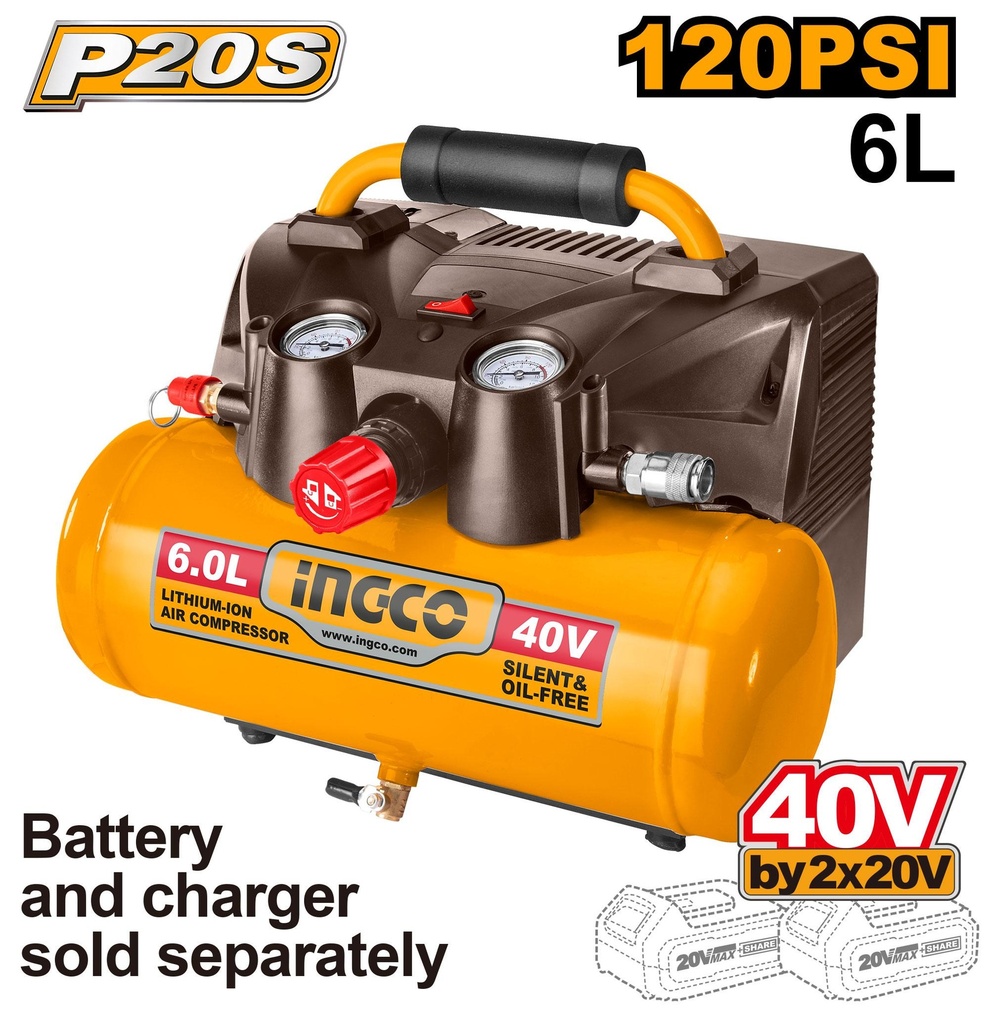 CACLI2003 CORDLESS AIR COMPRESSOR