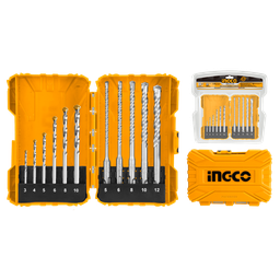 [AKDL31101] AKDL31101 11PCS CONCRETE AND HAMMER DRILL BITS SET