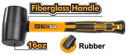 [HRUH8216] HRUH8216 RUBBER HAMMER 16oz.