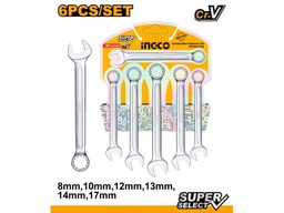 [HKSPA1068] HKSPA1068 6 PCS COMBINATION SPANNER SET 8-17MM