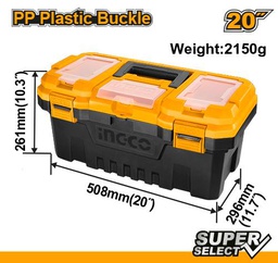 [PBX2001] PBX2001 PLASTIC TOOL BOX 20''