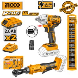 [COSLI23066] COSLI23066 20V LI-ION CORDLESS 2 PCS COMBO KIT