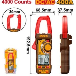 [DCM62002] DCM62002 DC/AC CLAMP METER 4000 COUNTS