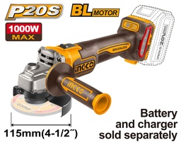 [CAGLI27153] CAGLI27153 LITHIUM-ION ANGLE GRINDER 20V