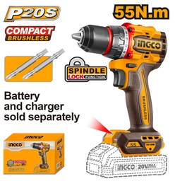 [CDLI205581] CDLI205581 COMPACT BRUSHLESS CORDLESS DRILL 55NM