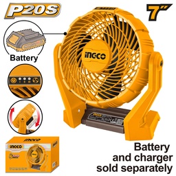 [CFALI2007] CFALI2007 CORDLESS LITHIUM-ION FAN 20V