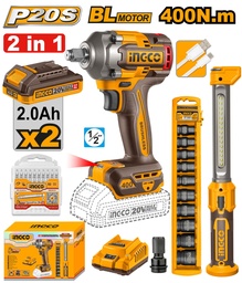 [COSLI23048] COSLI23048 20V LI-ION CORDLESS 2 PCS COMBO KIT