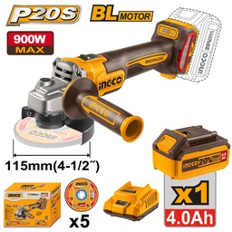 [CAGLI261521] CAGLI261521 CORDLESS LITHIUM-ION ANGLE GRINDER 20V